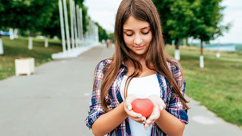 Heart girl