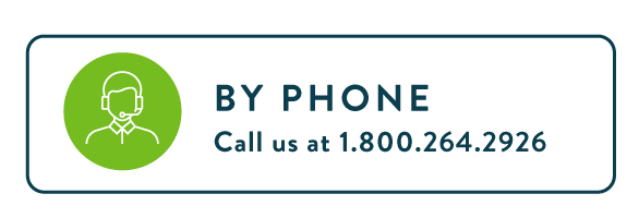 Call us at 1.800.264.2926